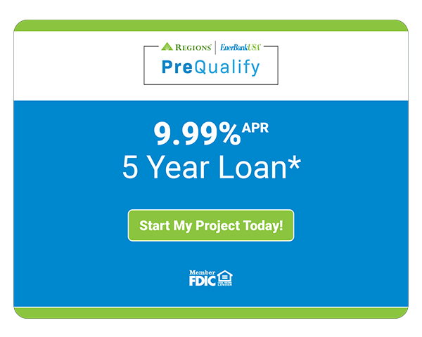 Prequalify EnerbankUSA with Regions 9.99% APR 5 Year Loan